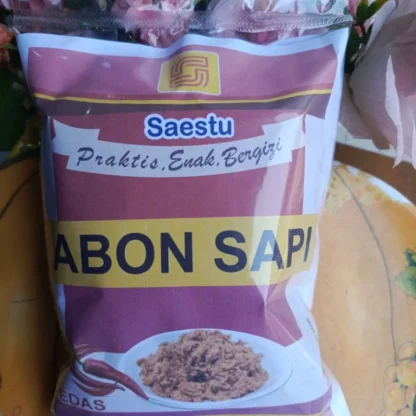 250 gram Abon Sapi SAESTU FRESH Asli SOLO - Gambar 3