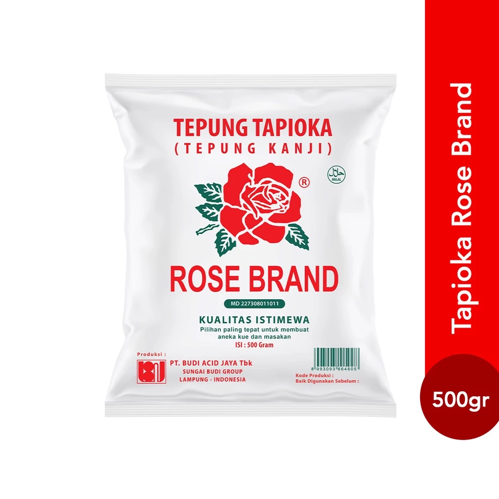 Rose Brand - Tepung Tapioka Rose Brand 500 Gram